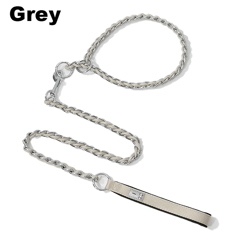 Beißfeste Kettenleine - Schleppleine Hund