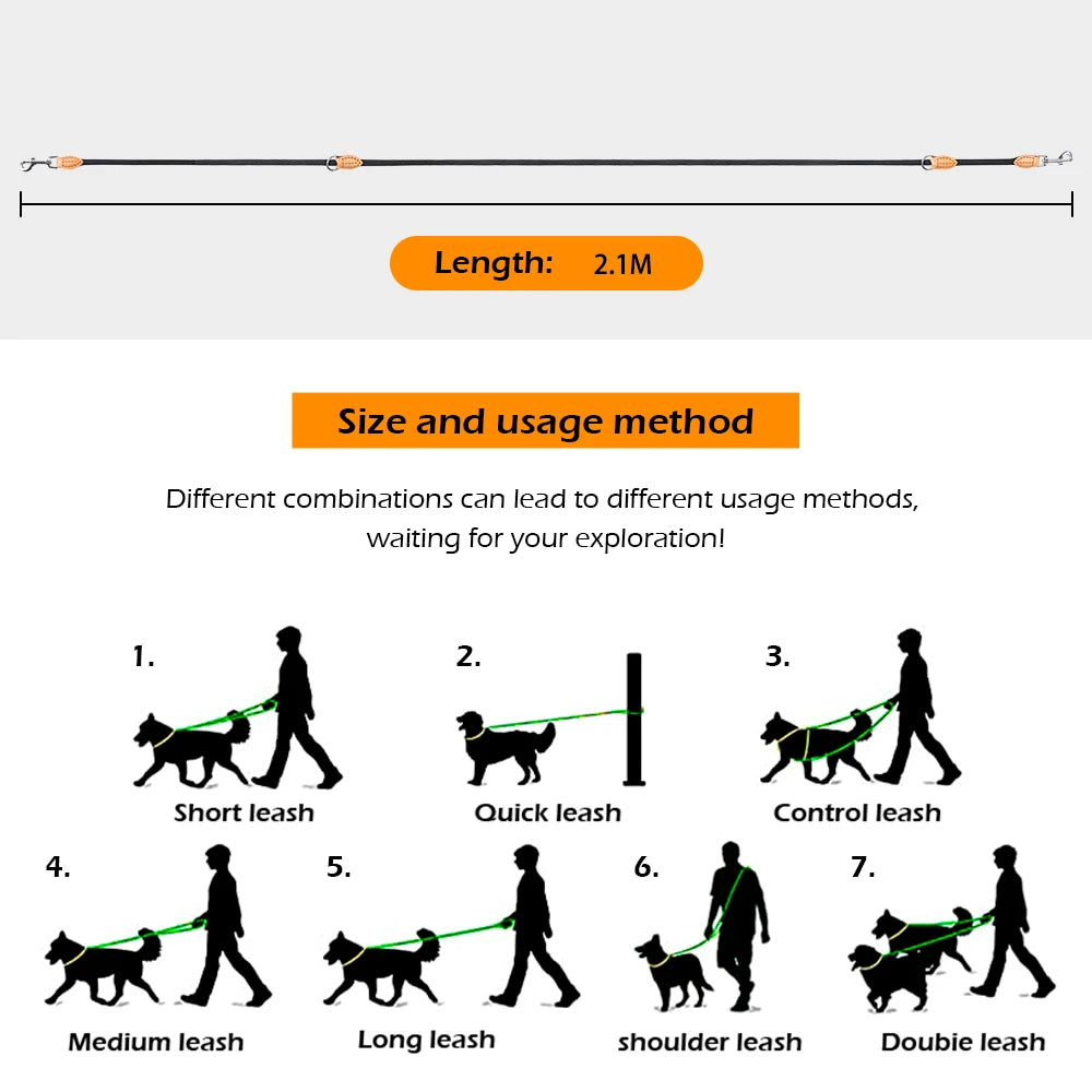 Hundeleine der Neuen Generation - Schleppleine Hund