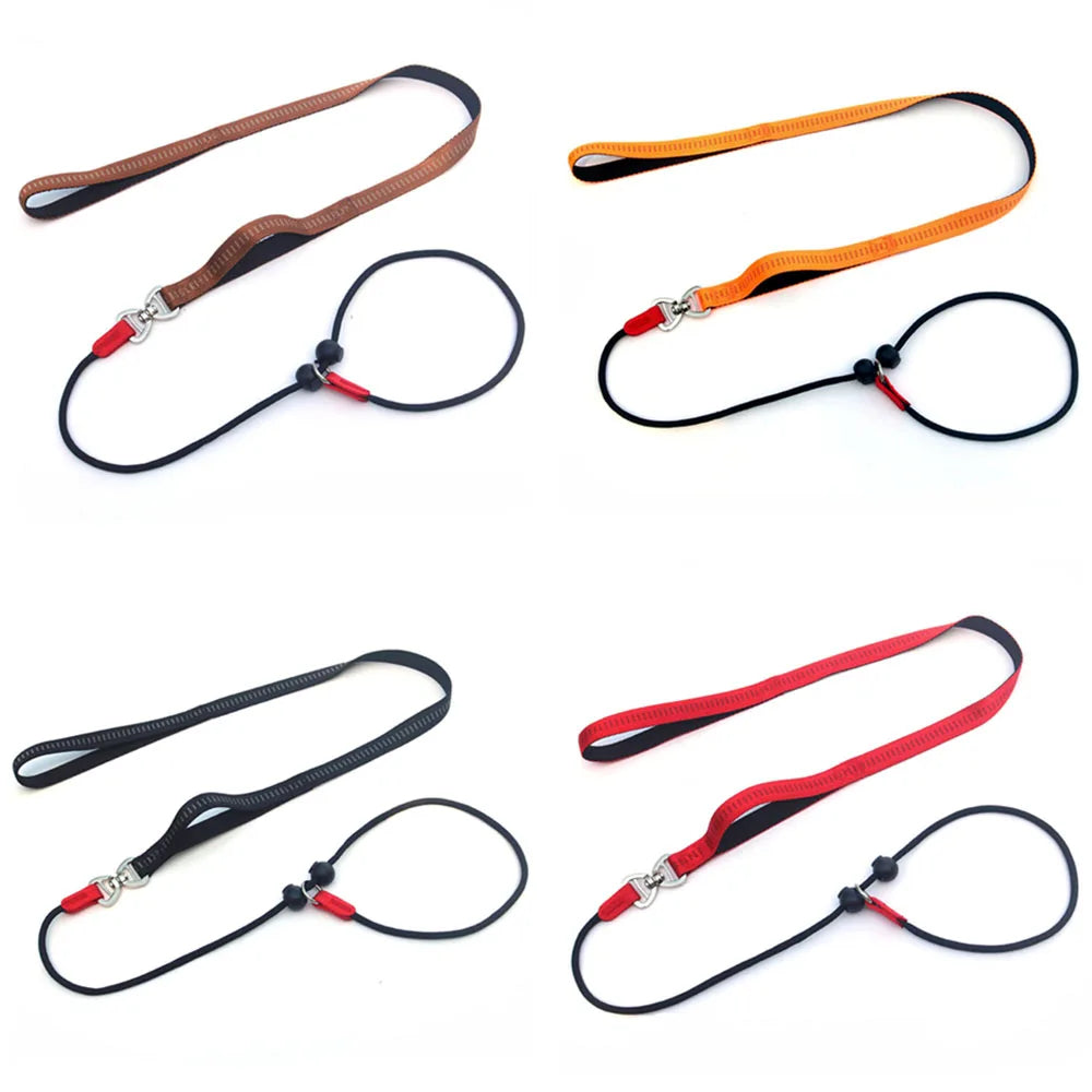 Hundetraining Würgehalsband mit Zugleine - Schleppleine Hund
