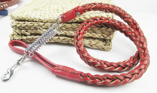 Lederhundeleine für Große Hunde - Schleppleine Hund